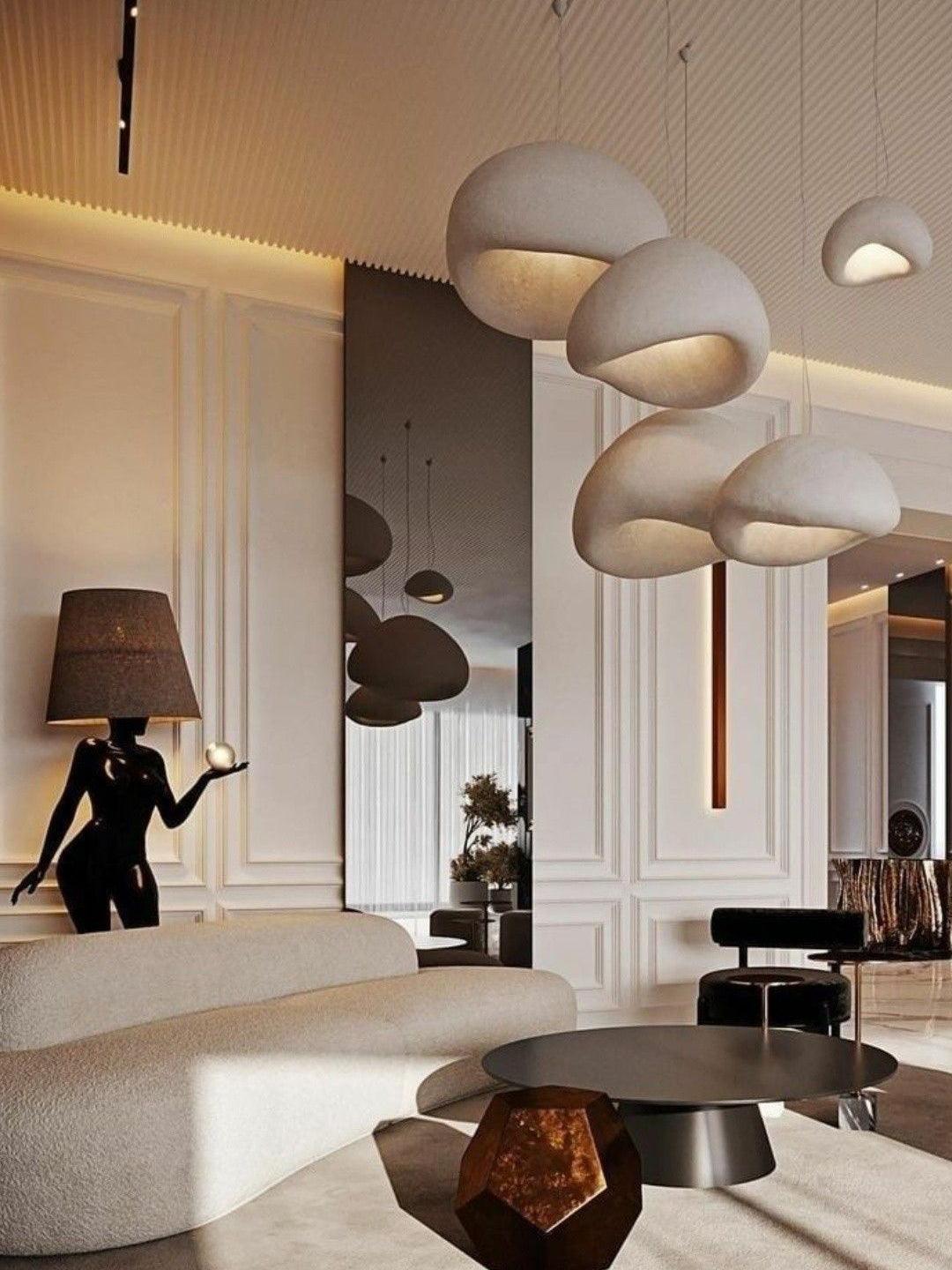 Khmara Rough Combination Chandelier B - Lamp Outdoor
