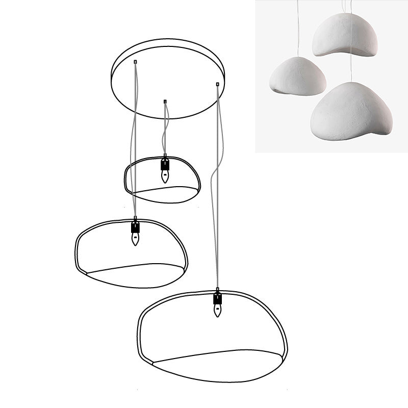 Khmara Rough Combination Chandelier B - Lamp Outdoor