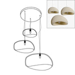 Khmara Rough Combination Chandelier B - Lamp Outdoor