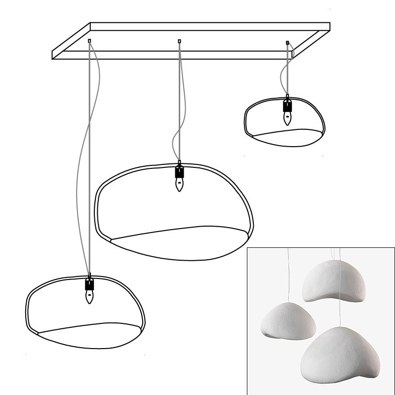 Khmara Rough Combination Chandelier B - Lamp Outdoor