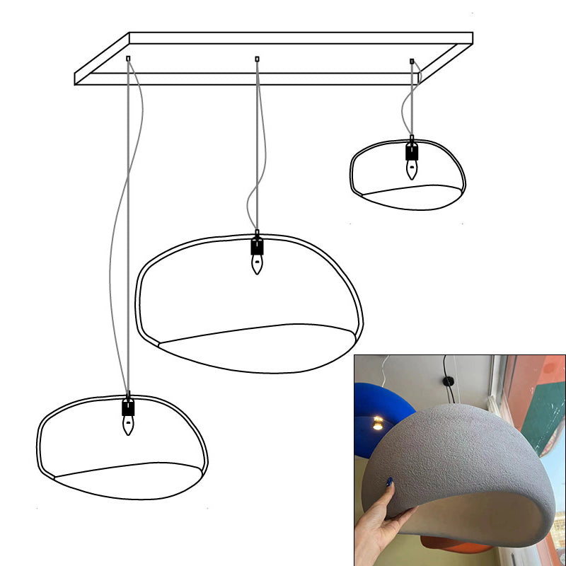 Khmara Rough Combination Chandelier B - Lamp Outdoor