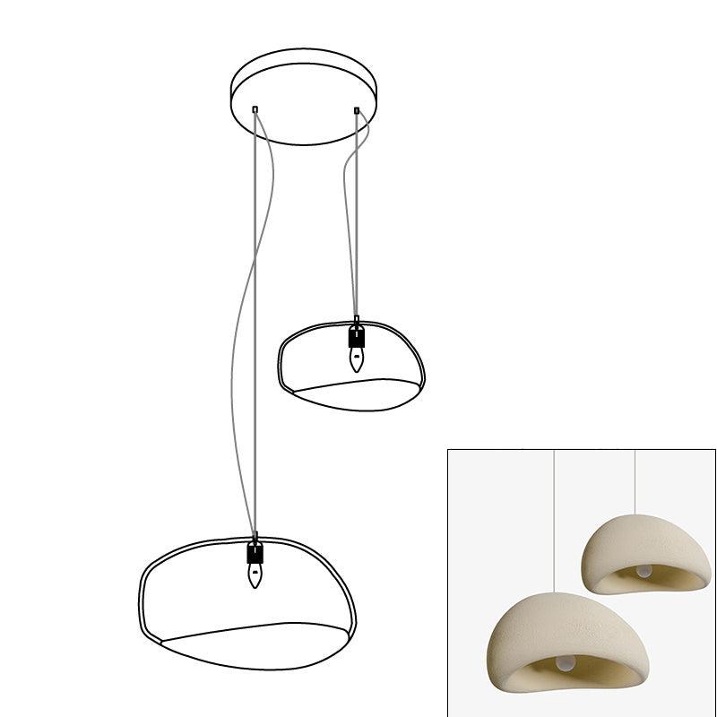 Khmara Rough Combination Chandelier B - Lamp Outdoor