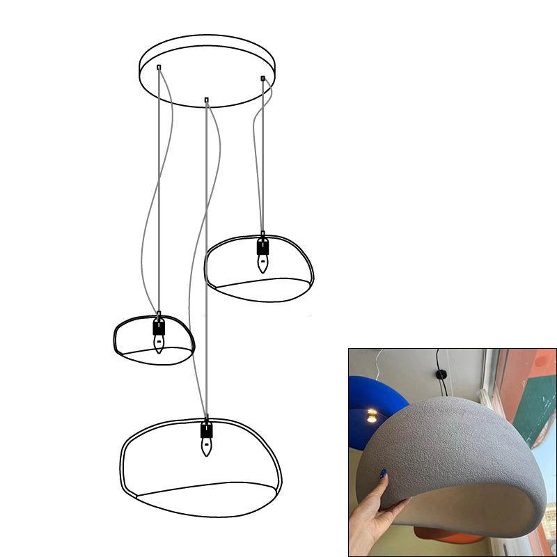 Khmara Rough Combination Chandelier B - Lamp Outdoor