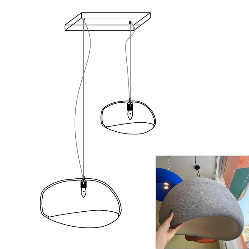 Khmara Rough Combination Chandelier B - Lamp Outdoor