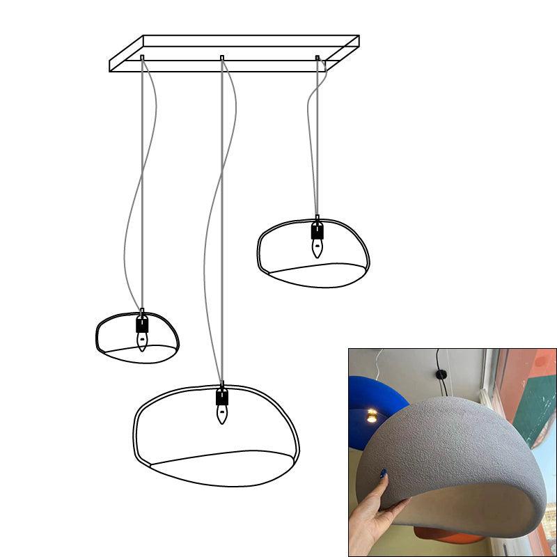 Khmara Rough Combination Chandelier B - Lamp Outdoor