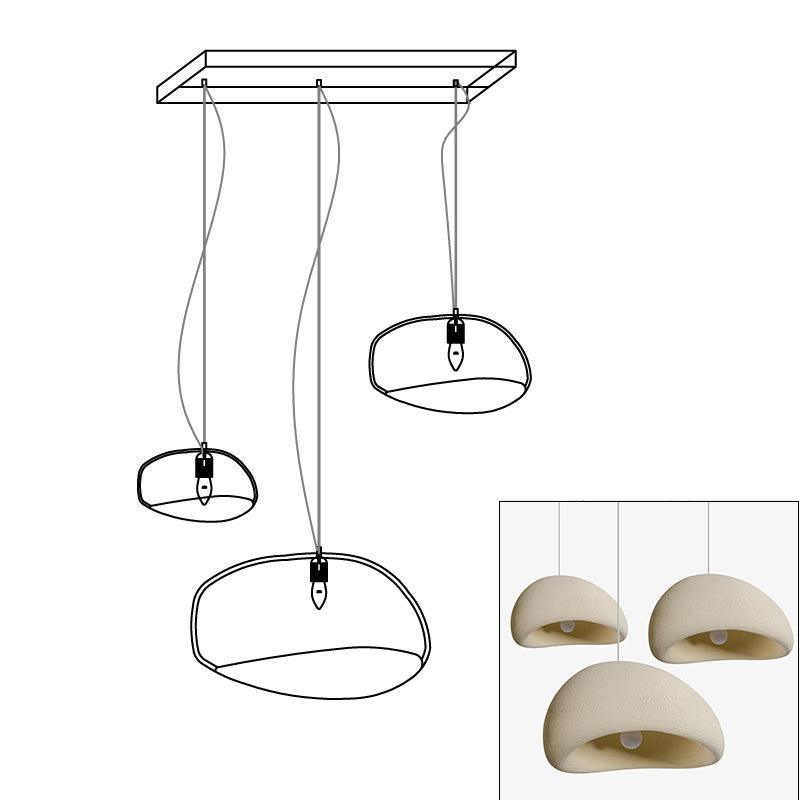 Khmara Rough Combination Chandelier B - Lamp Outdoor