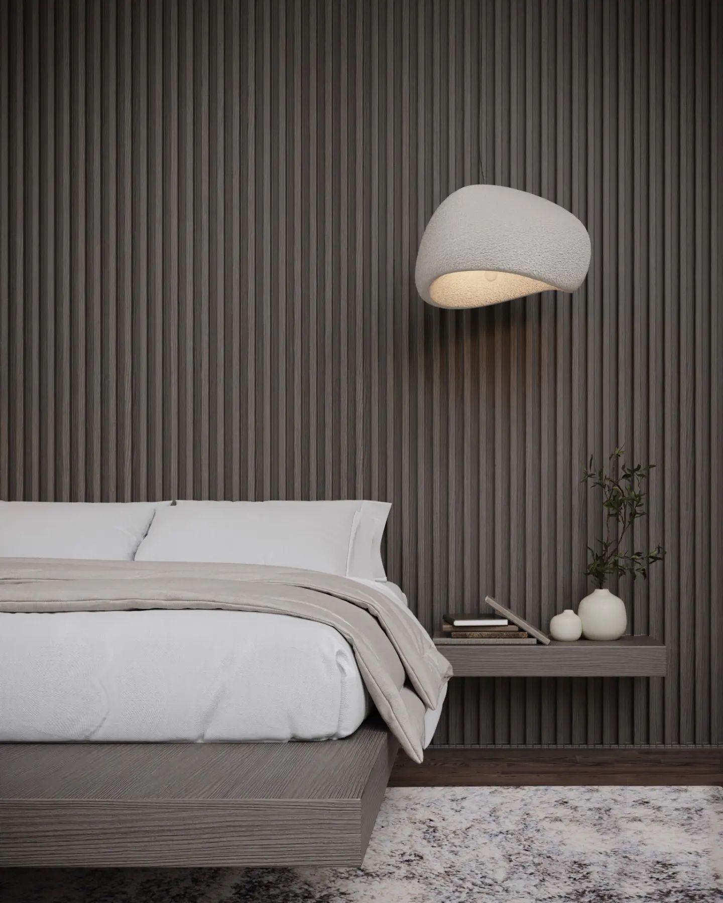 Ivinan Minimalist Cloud Style B Metal Pendant Light - Lamp Outdoor
