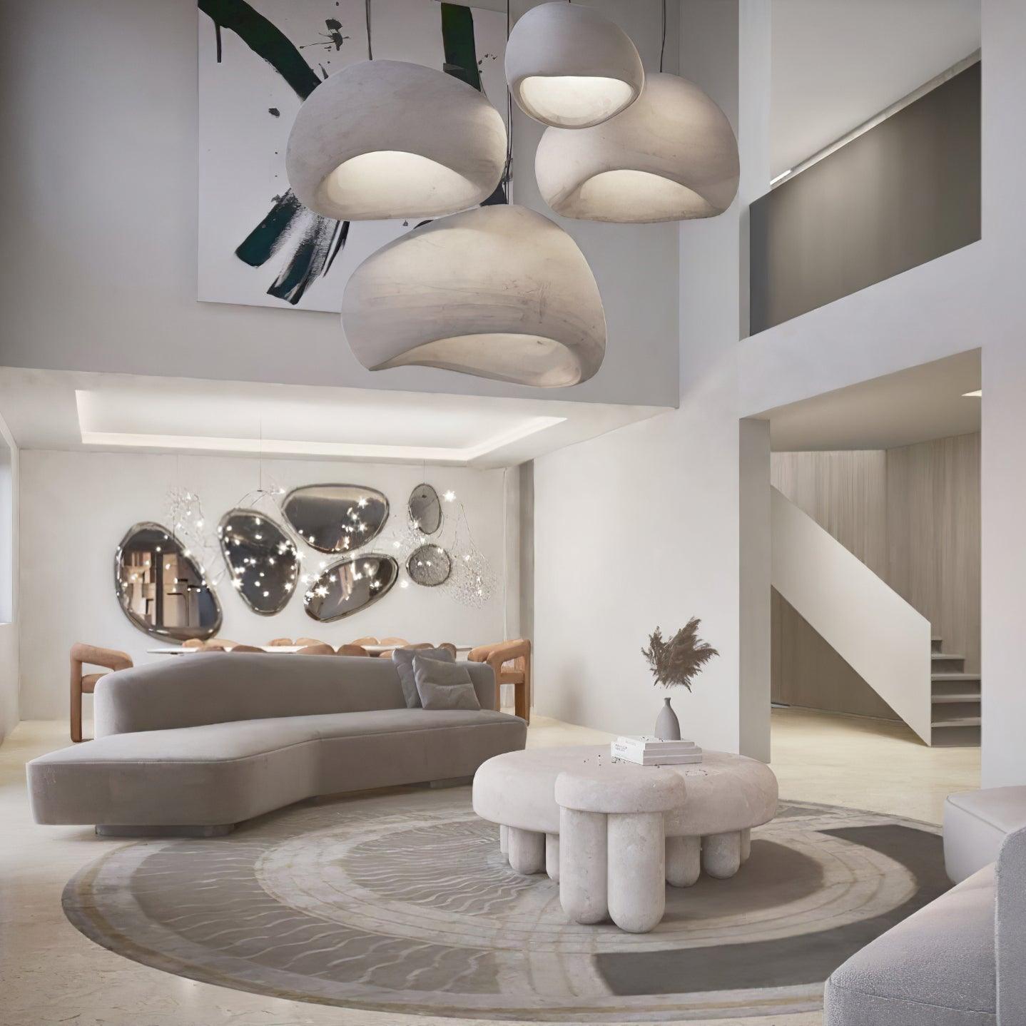 Ivinan Minimalist Cloud Style B Metal Pendant Light - Lamp Outdoor