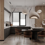 Ivinan Minimalist Cloud Style B Metal Pendant Light - Lamp Outdoor