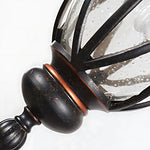 Black Ceiling Light Fixtures Aluminum Waterproof European-Style - Lamp Outdoor