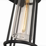 Waterproof Black Outdoor Wall Sconce Light Glass Lampshade Design - Lamp Outdoor