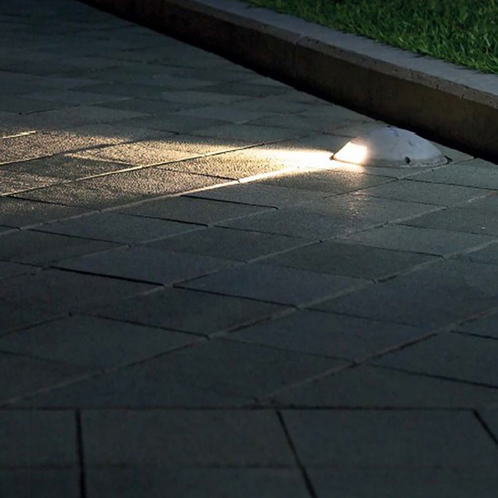 Round DC12V Modern Recessed LED Step Lights Waterproof Underground Garden Deck Lighting - Lamp Outdoor