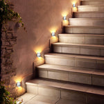 Round DC12V Modern Recessed LED Step Lights Waterproof Underground Garden Deck Lighting - Lamp Outdoor
