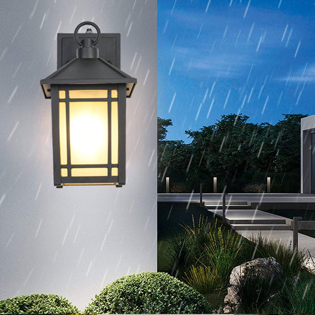 LED Outdoor Induction Exterior Wall Light Waterproof Wall Light with Light Sensing - Lamp Outdoor