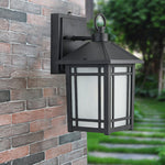 LED Outdoor Induction Exterior Wall Light Waterproof Wall Light with Light Sensing - Lamp Outdoor