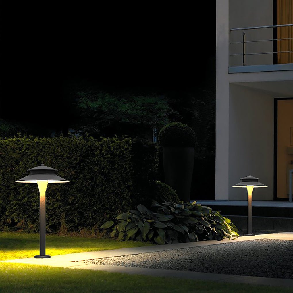 Aluminum Industrial Hat-Top LED Pathway Light Outdoor 5W Lawn Lamp - Lamp Outdoor