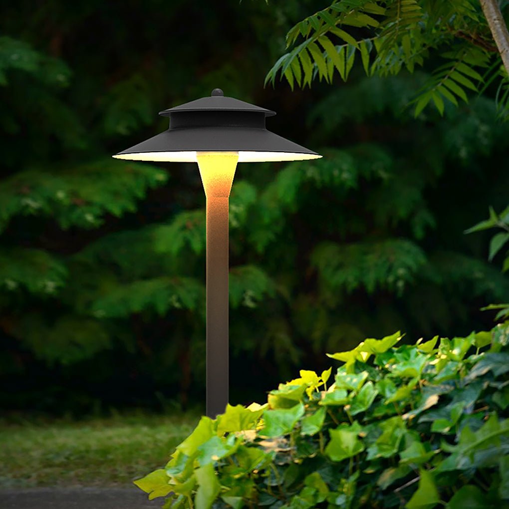 Aluminum Industrial Hat-Top LED Pathway Light Outdoor 5W Lawn Lamp - Lamp Outdoor