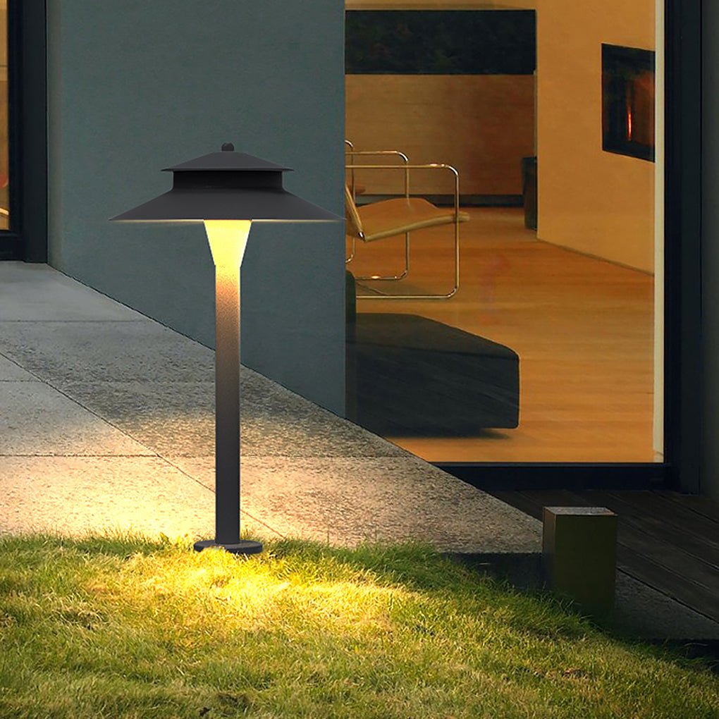 Aluminum Industrial Hat-Top LED Pathway Light Outdoor 5W Lawn Lamp - Lamp Outdoor