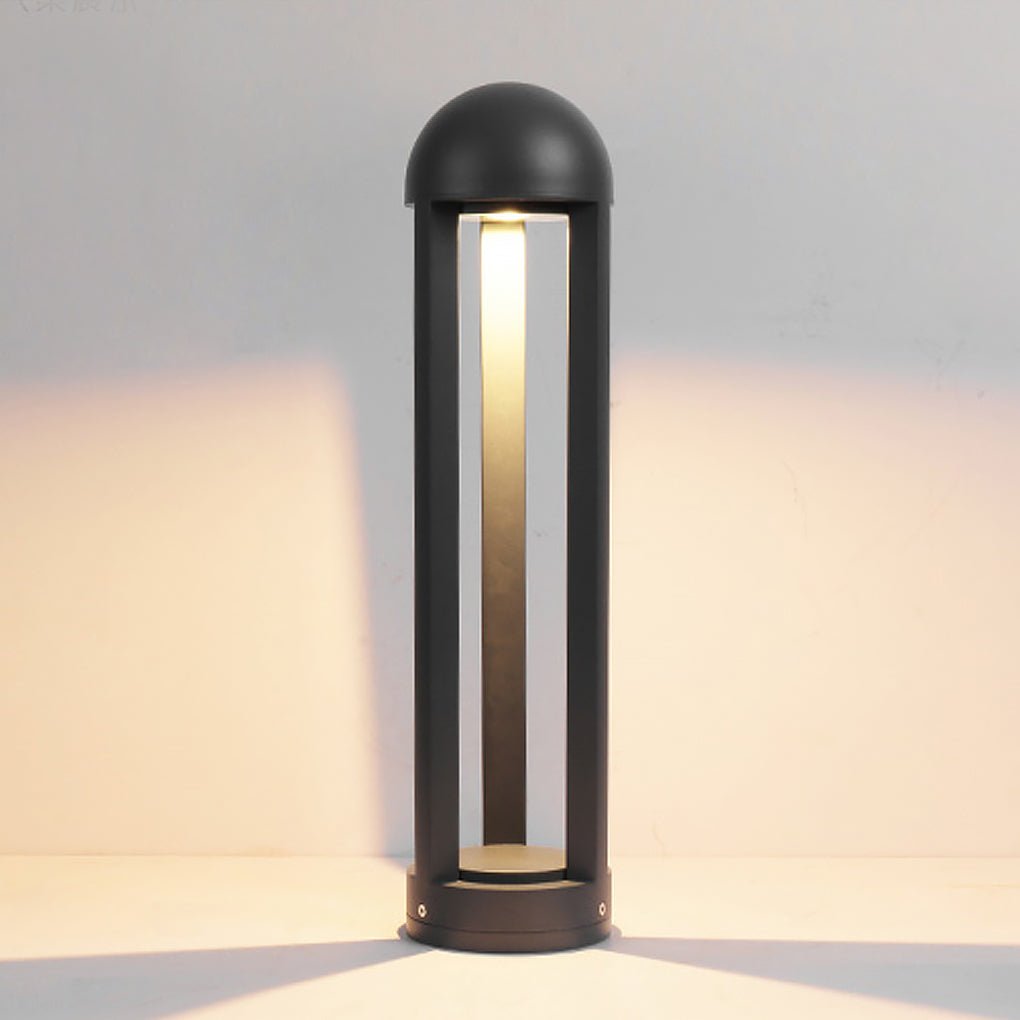Stylish LED Outdoor Waterproof Lawn Light with Decorative Columns - Lamp Outdoor