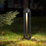 Stylish LED Outdoor Waterproof Lawn Light with Decorative Columns - Lamp Outdoor