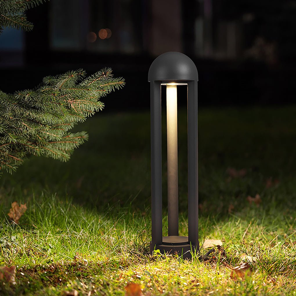 Stylish LED Outdoor Waterproof Lawn Light with Decorative Columns - Lamp Outdoor