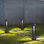 Stylish LED Outdoor Waterproof Lawn Light with Decorative Columns - Lamp Outdoor