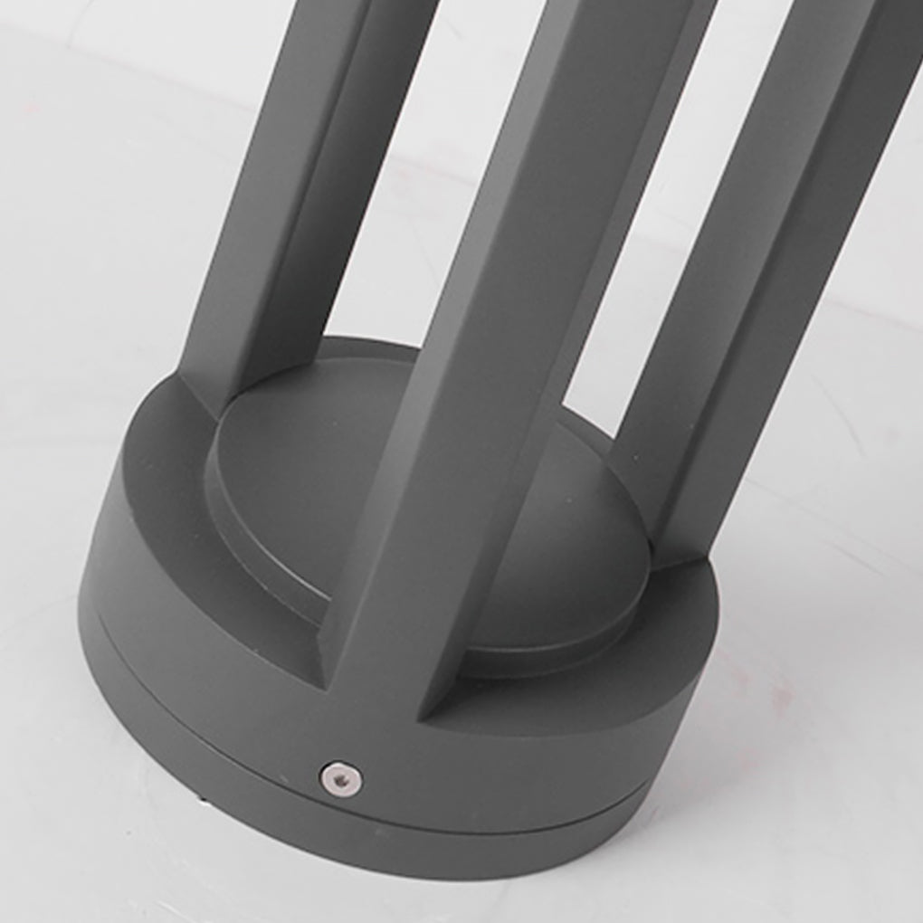 Stylish LED Outdoor Waterproof Lawn Light with Decorative Columns - Lamp Outdoor