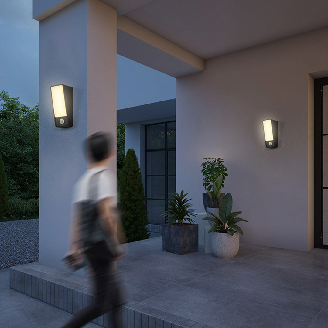 Square Aluminum Led Wall Light Outdoor Waterproof - Lamp Outdoor