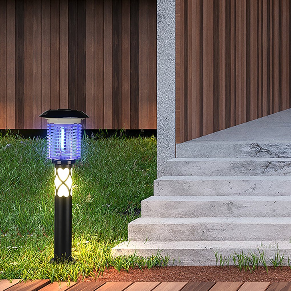 Dual-Function Solar LED Mosquito Lamp Waterproof Outdoor Landscape Light - Lamp Outdoor