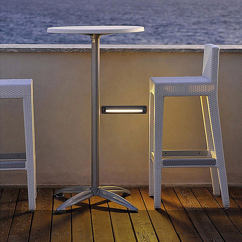 Black LED Bar Lights Embedded Step Deck Lights - Lamp Outdoor