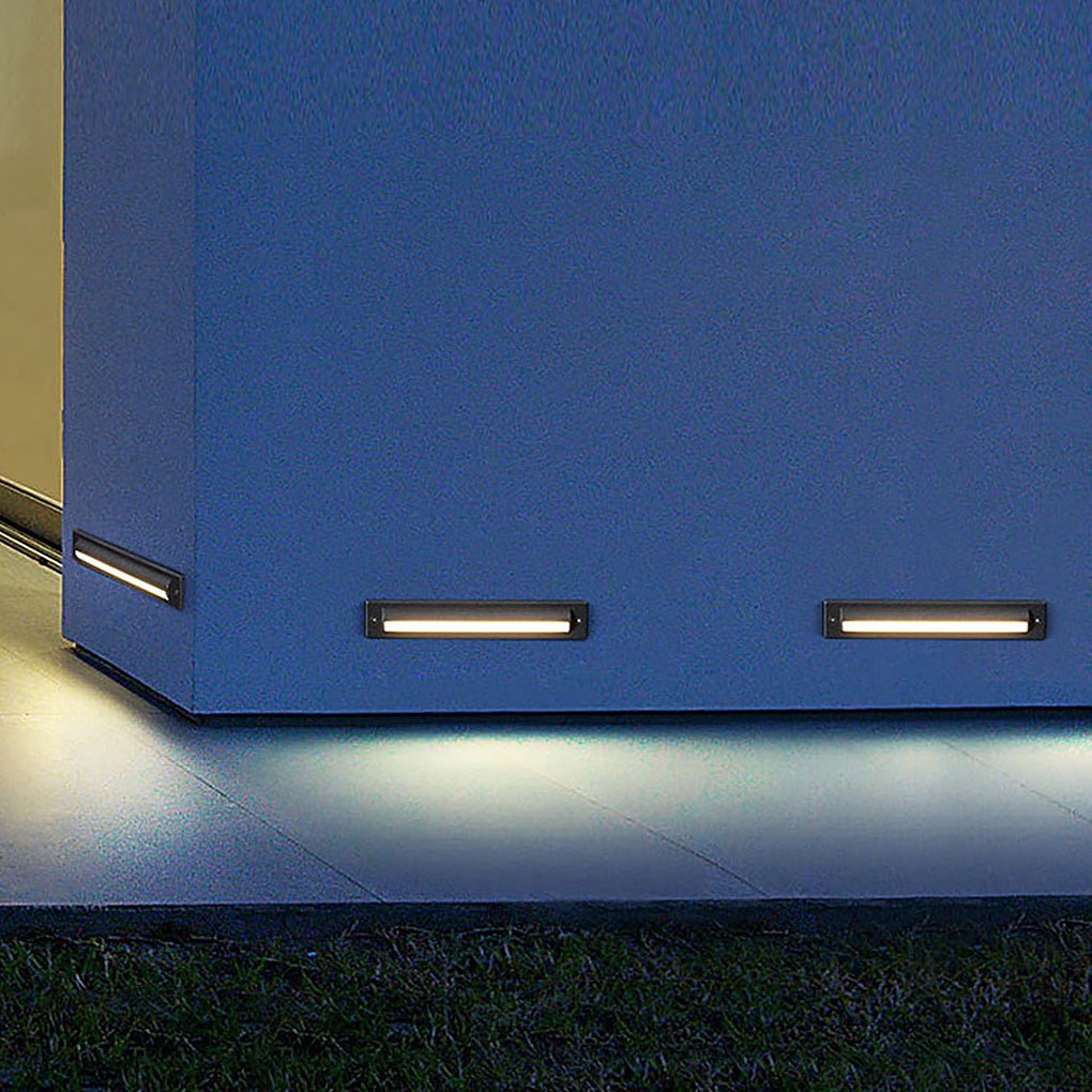 Black LED Bar Lights Embedded Step Deck Lights - Lamp Outdoor