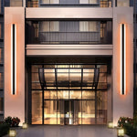 Long Linear Waterproof LED RGB Multi Color Modern Outdoor Sconces - Lamp Outdoor