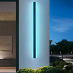 Long Linear Waterproof LED RGB Multi Color Modern Outdoor Sconces - Lamp Outdoor