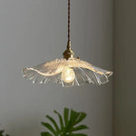 Calia Flower Glass Ceiling/Pendant Light - Lamp Outdoor
