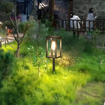 Smart Led Solar Lawn Lights Minimalist Style - Lamp Outdoor