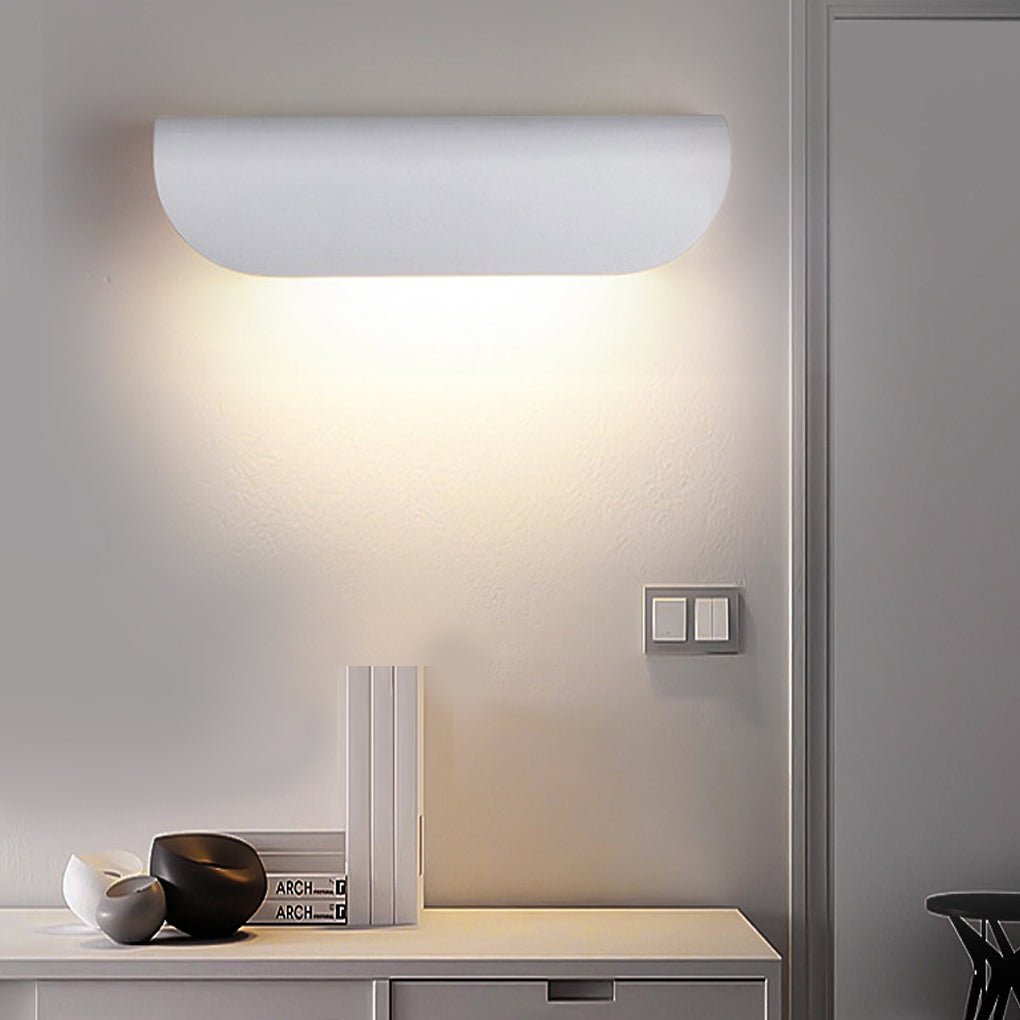 Minimalist Arc Shaped Waterproof Wall Lamp for Outdoor Indoor Corridor Staircase - Lamp Outdoor