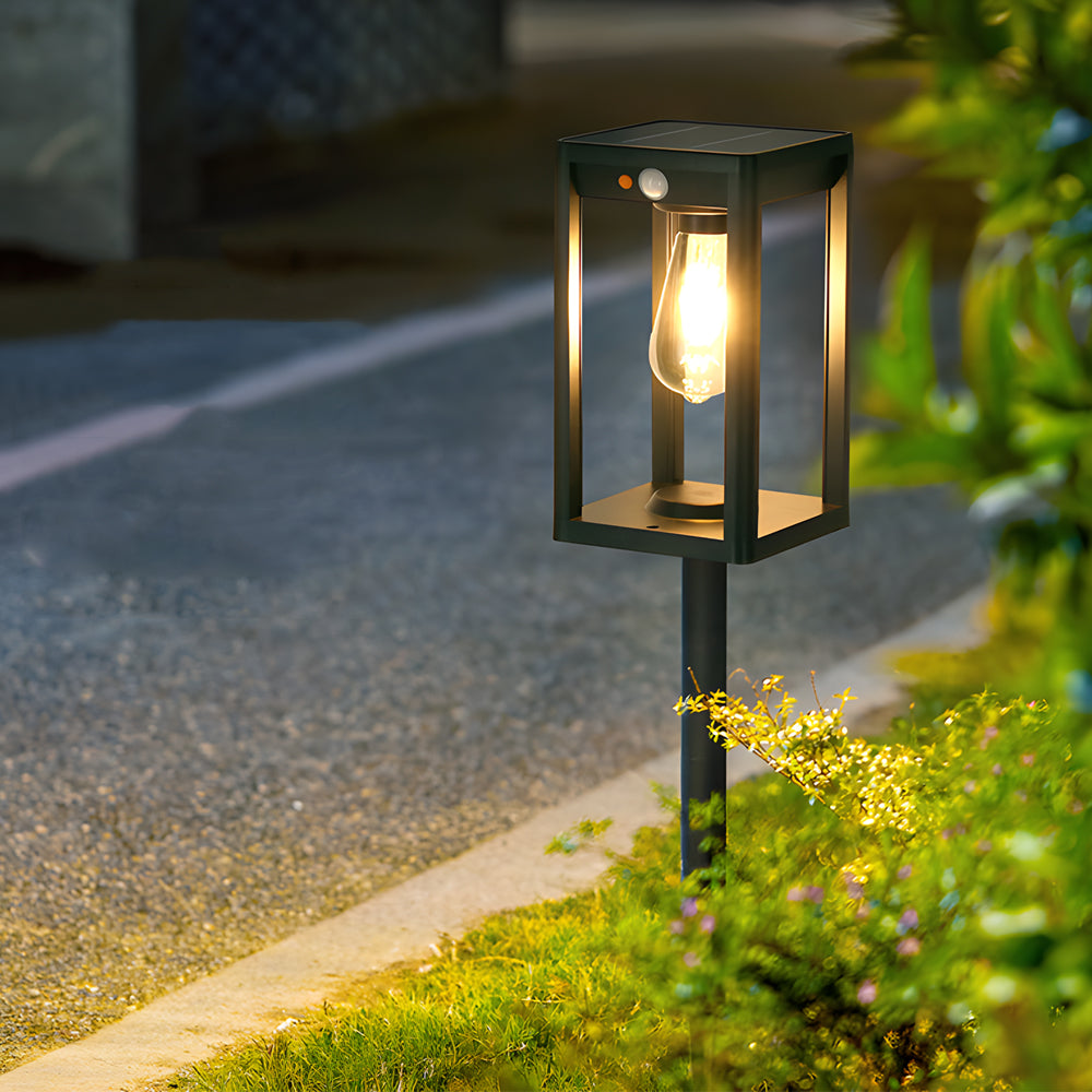 Smart Led Solar Lawn Lights Minimalist Style - Lamp Outdoor