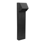 Chic Flash Black LED Lawn Light Minimalist Waterproof Outdoor Lighting - Lamp Outdoor