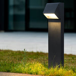 Chic Flash Black LED Lawn Light Minimalist Waterproof Outdoor Lighting - Lamp Outdoor