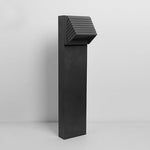 Chic Flash Black LED Lawn Light Minimalist Waterproof Outdoor Lighting - Lamp Outdoor