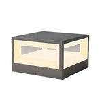 Hollow Square Pillar Light Waterproof - Lamp Outdoor