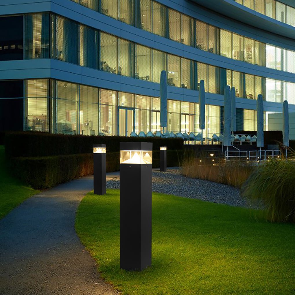Minimalist Waterproof LED Garden Light Durable Outdoor Landscape Bollard Lights - Lamp Outdoor