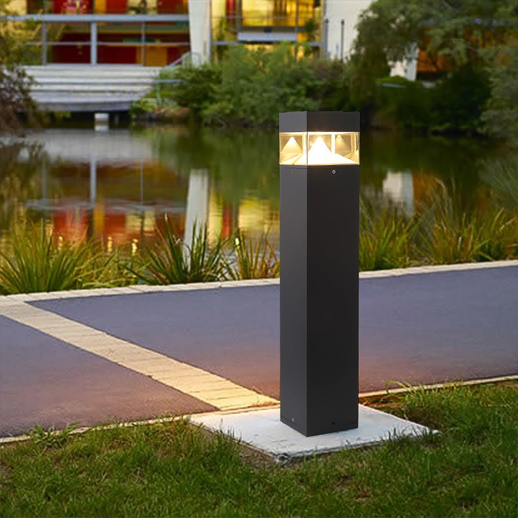 Minimalist Waterproof LED Garden Light Durable Outdoor Landscape Bollard Lights - Lamp Outdoor