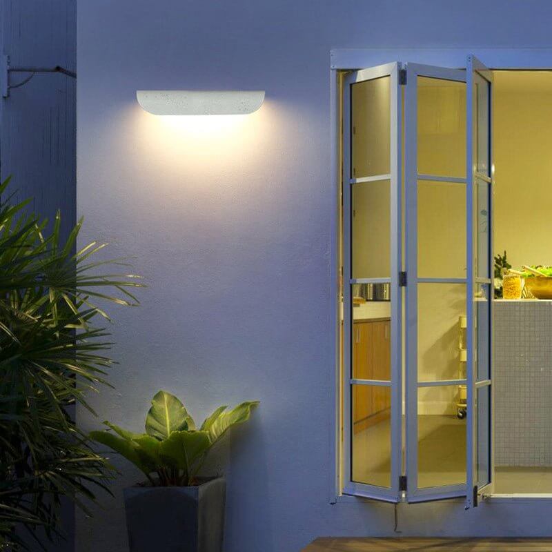 Minimalist LED Waterproof Exterior Wall Light for Garden Balcony Stair Aisle - Lamp Outdoor