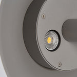 Sleek Minimalist Outdoor Umbrella-Shaped LED Post Light - Lamp Outdoor