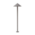 Sleek Minimalist Outdoor Umbrella-Shaped LED Post Light - Lamp Outdoor