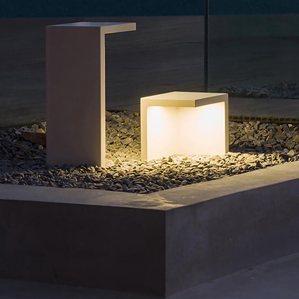 Multifunction Square Stools Table Waterproof Creative Outdoor Light - Lamp Outdoor