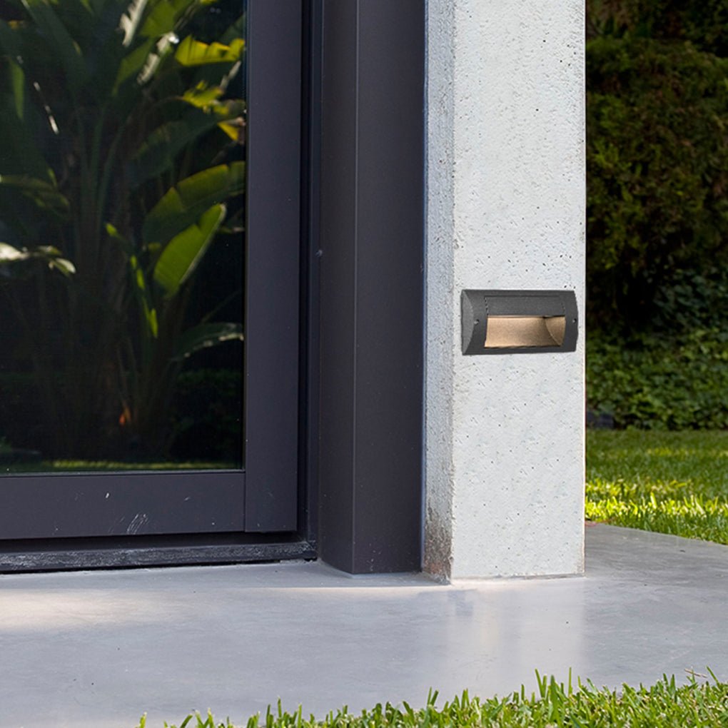 Minimalist Outdoor LED Stair Step Light Wall Lamp for Aisle Corridor Corner - Lamp Outdoor