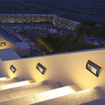 Minimalist Outdoor LED Stair Step Light Wall Lamp for Aisle Corridor Corner - Lamp Outdoor