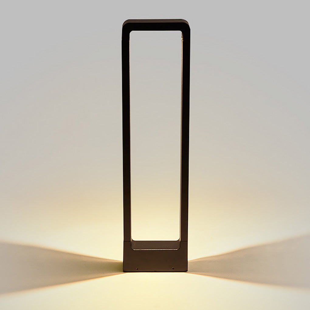 Rectangular COB LED Outdoor Path Lights - Minimalist, Durable & Waterproof - Lamp Outdoor